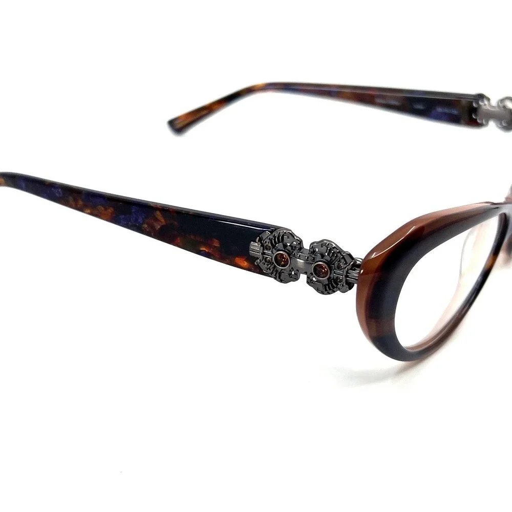 NEW!!! BADGLEY MISCHKA Eyeglasses Juliet BRN Authentic